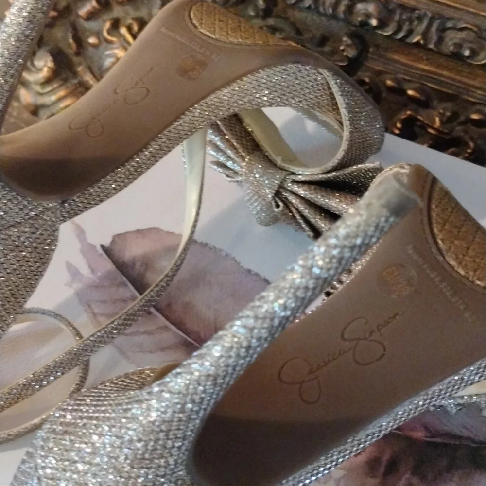 Jessica Simpson sparkle Sandals SOLD, SOLD, SOLD SOLD - Picture 8 of 12